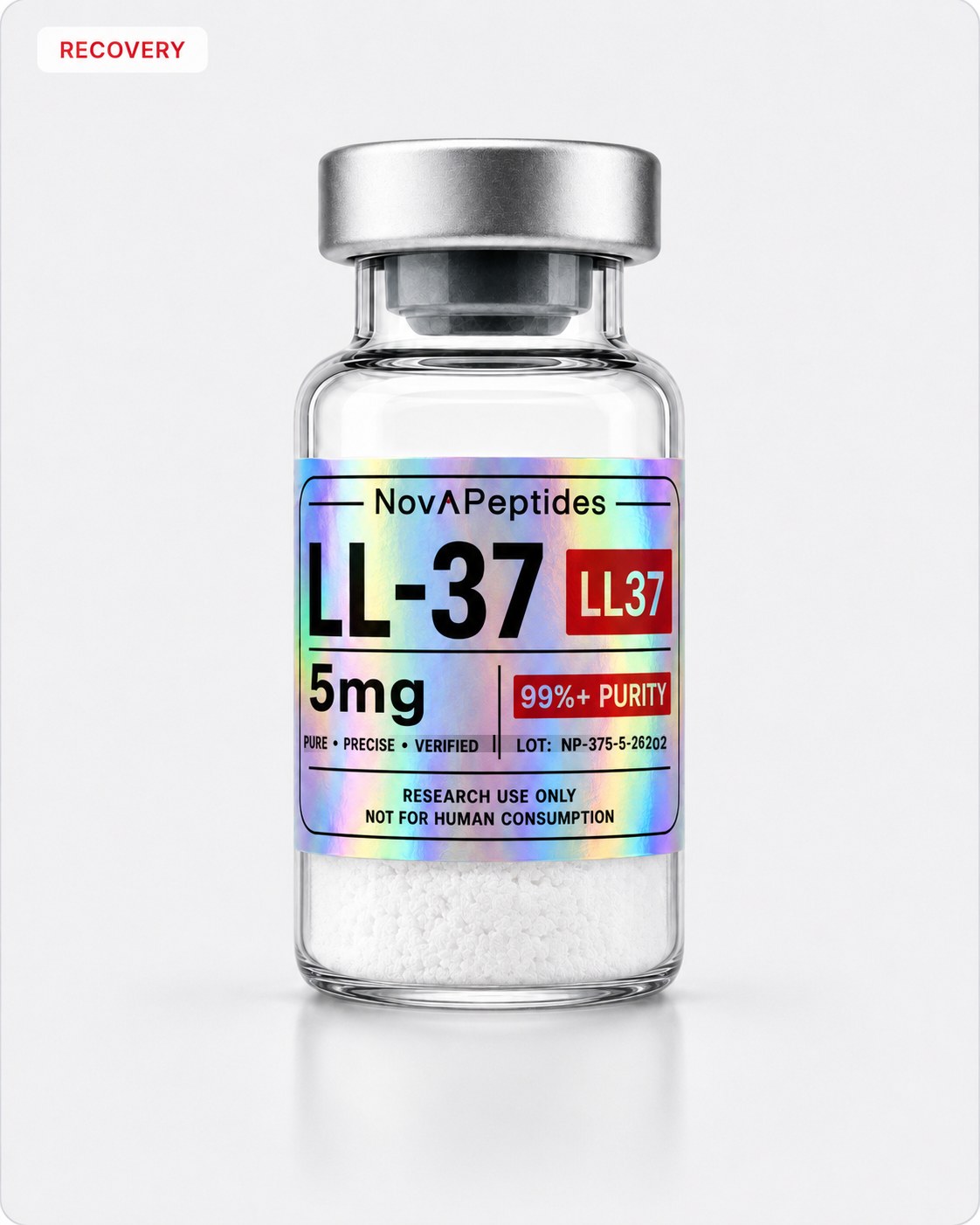 Vial de LL-37 5 mg Nova Peptides