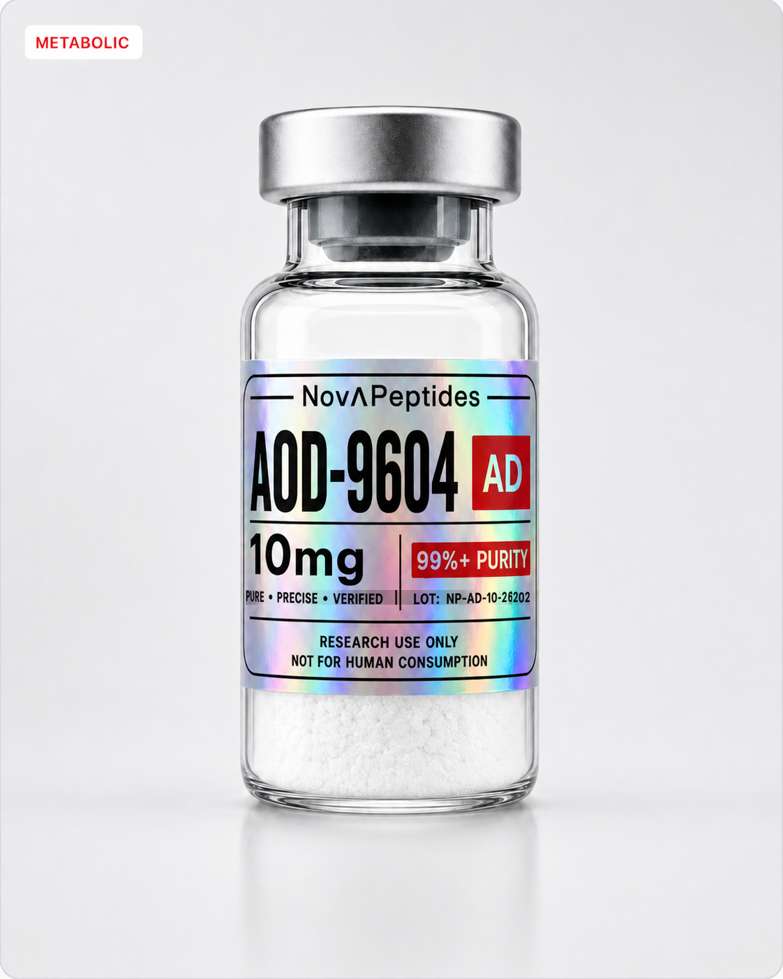 Vial de AOD-9604 Nova Peptides