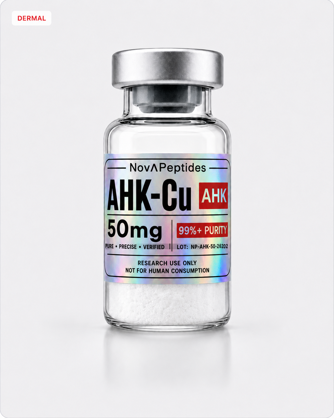 Vial de AHK-Cu Nova Peptides