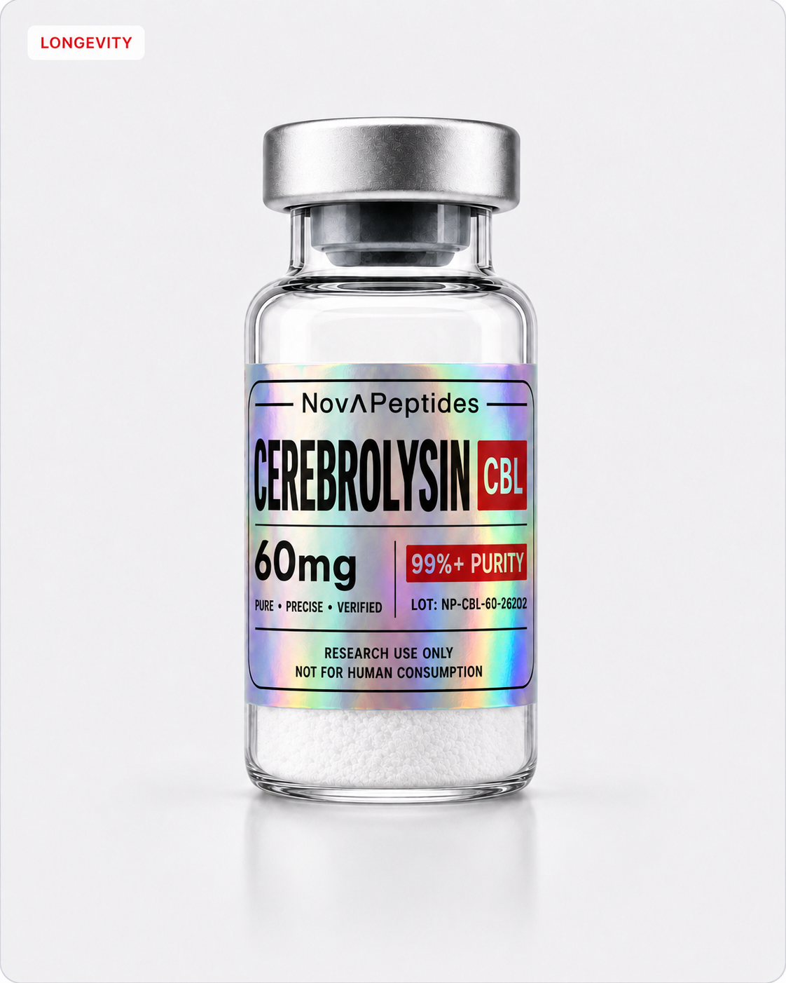 Vial de Cerebrolysin Nova Peptides