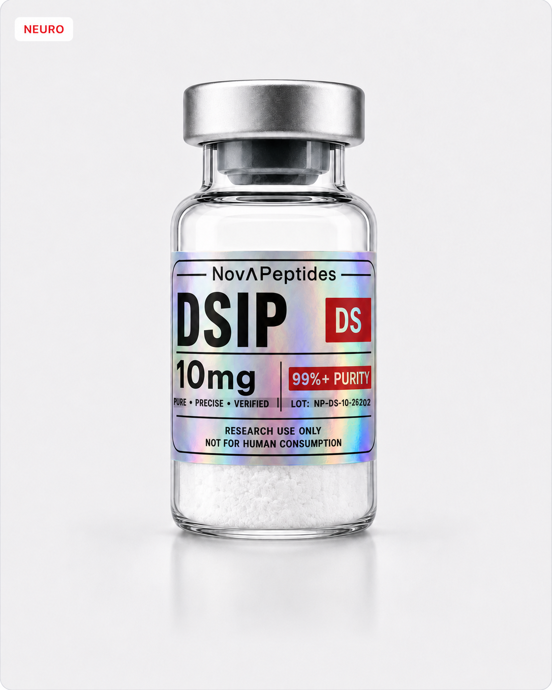 Vial de DSIP Nova Peptides