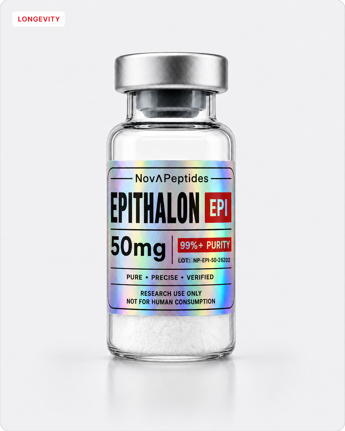 Vial de Epithalon 50 mg Nova Peptides