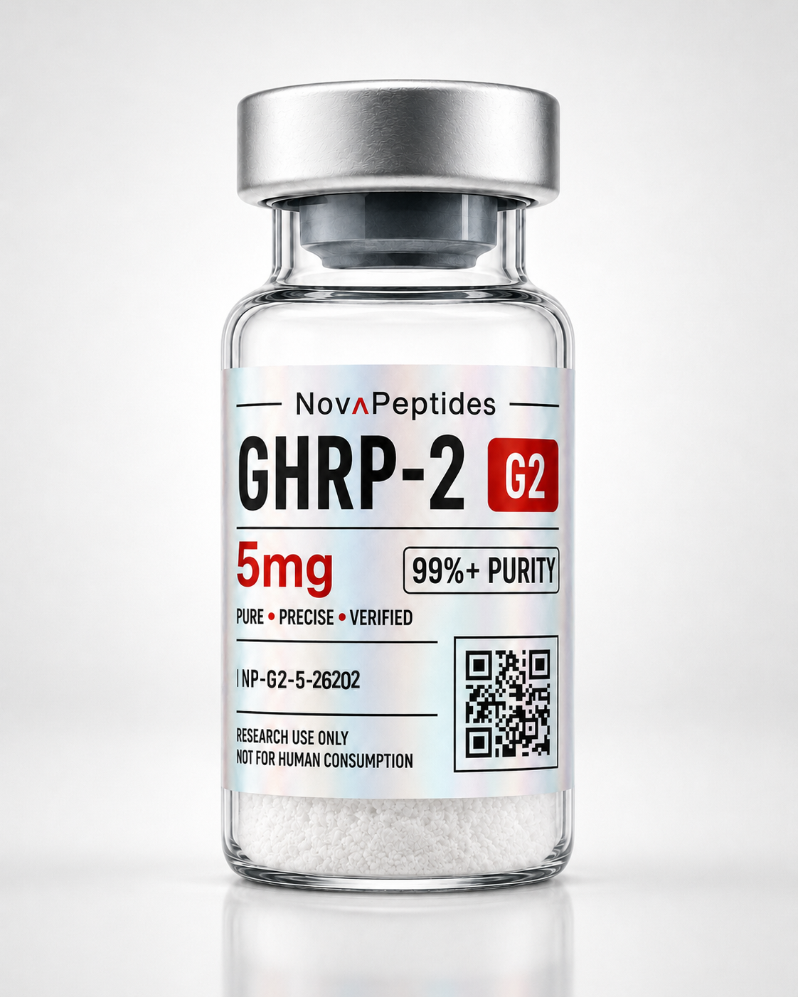 Vial de GHRP-2 5 mg Nova Peptides