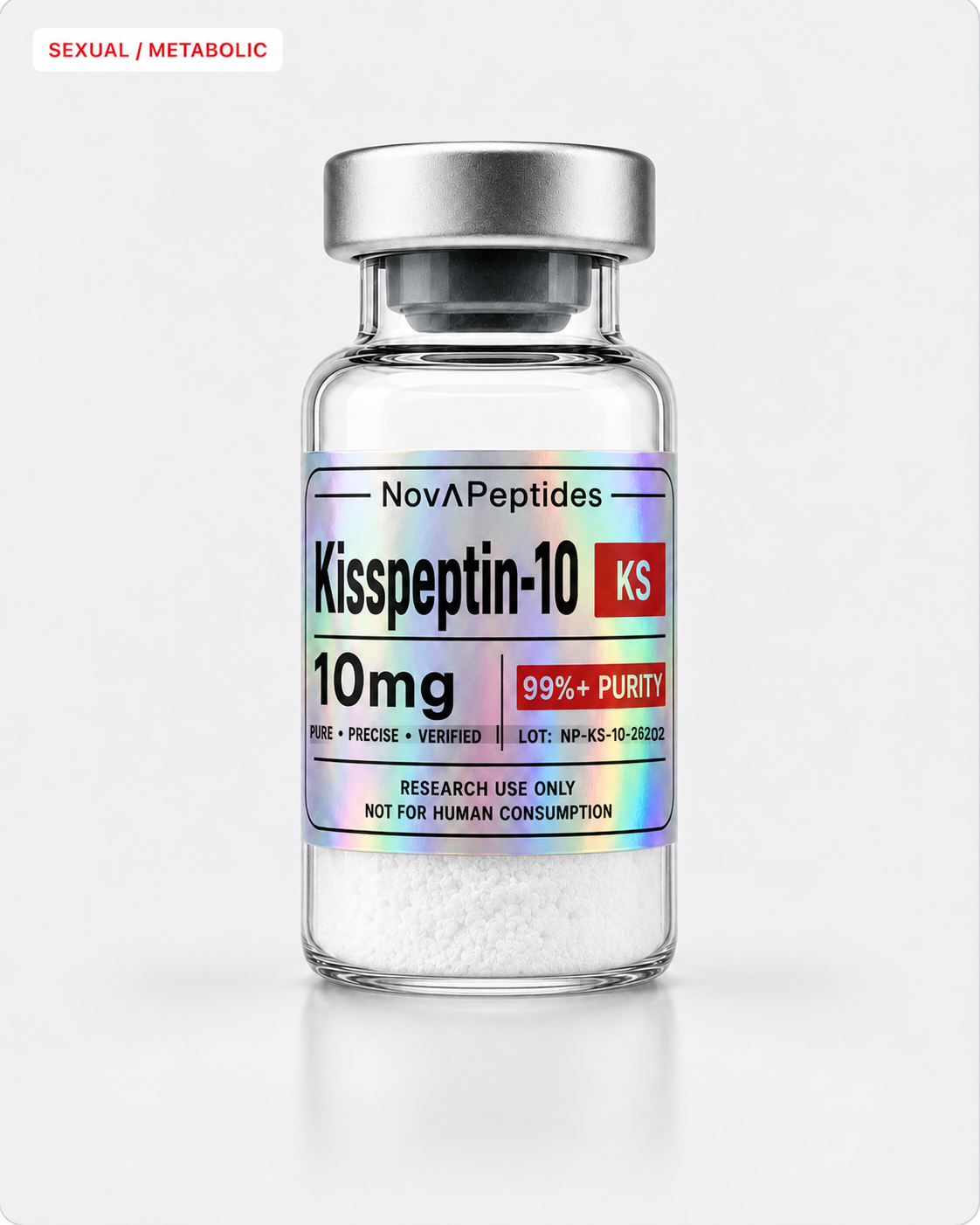 Vial de Kisspeptina-10 10 mg Nova Peptides