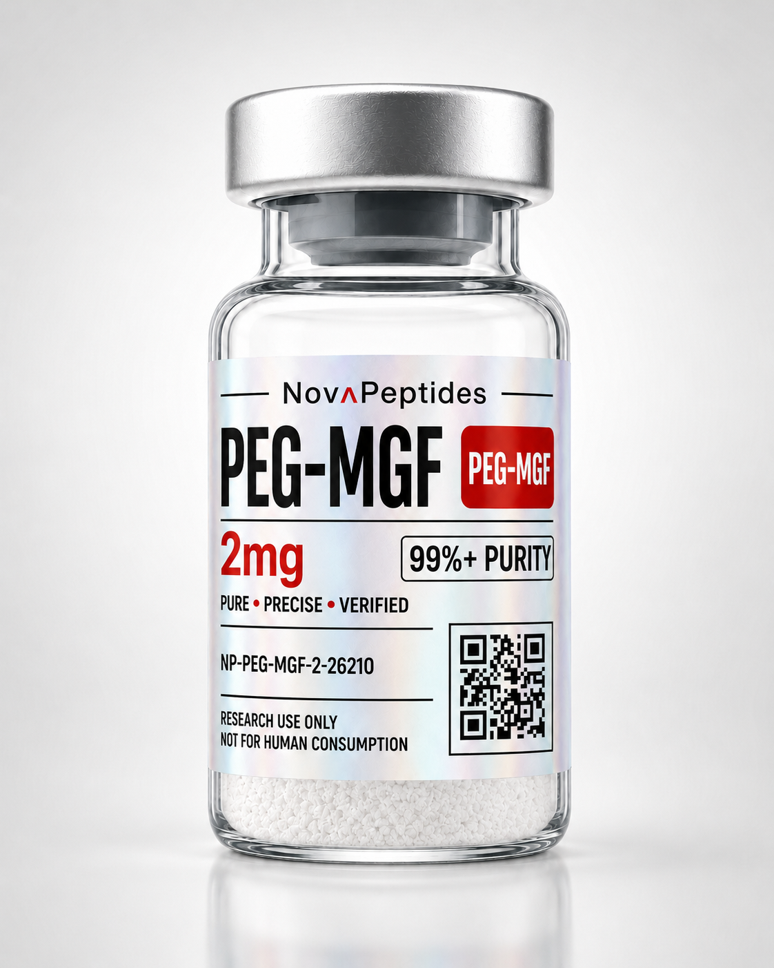 Vial de PEG-MGF 2 mg Nova Peptides