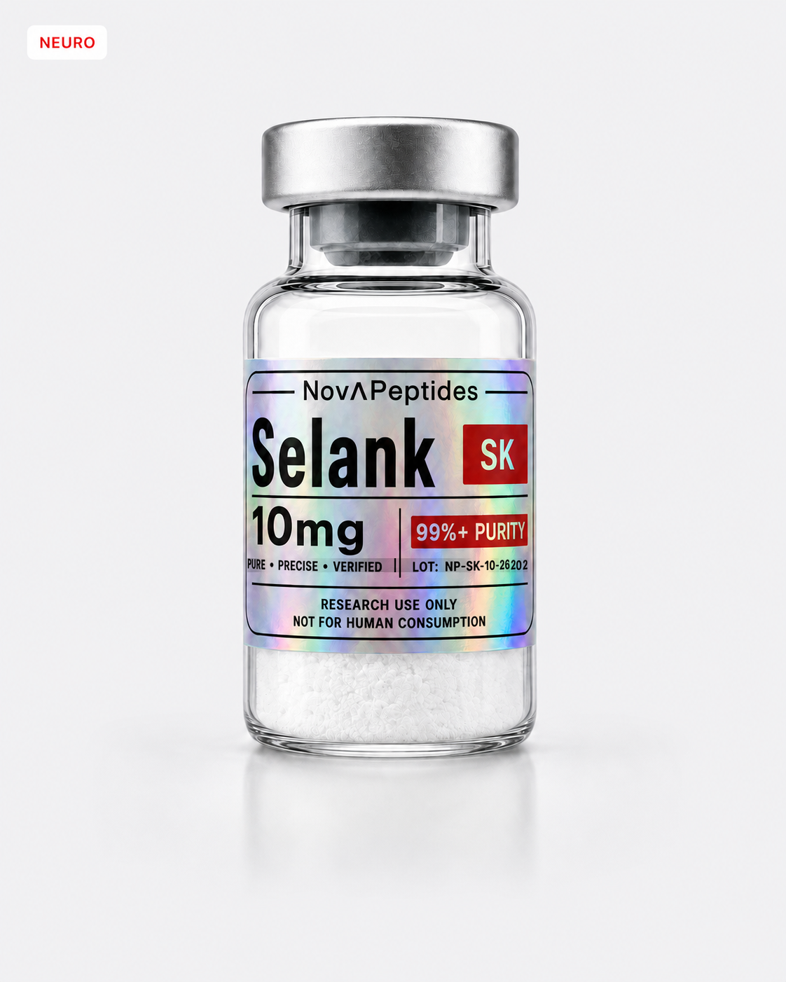 Vial de Selank Nova Peptides