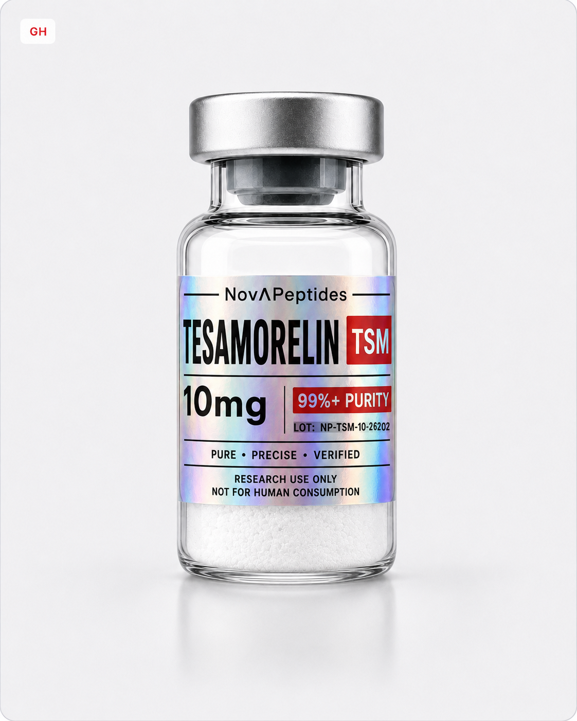 Vial de Tesamorelina 10 mg Nova Peptides