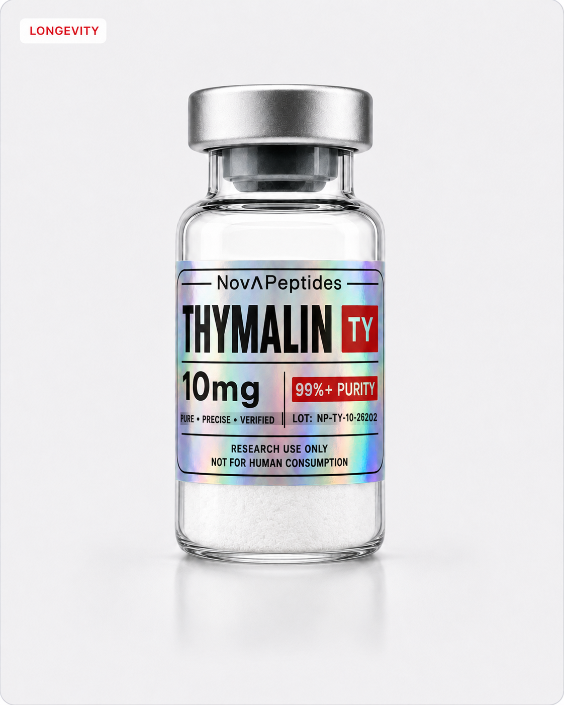 Vial de Thymalin 10 mg Nova Peptides